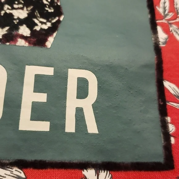 Springfield Sweatshirt Red Floral Women's Small - Picture 14 of 16